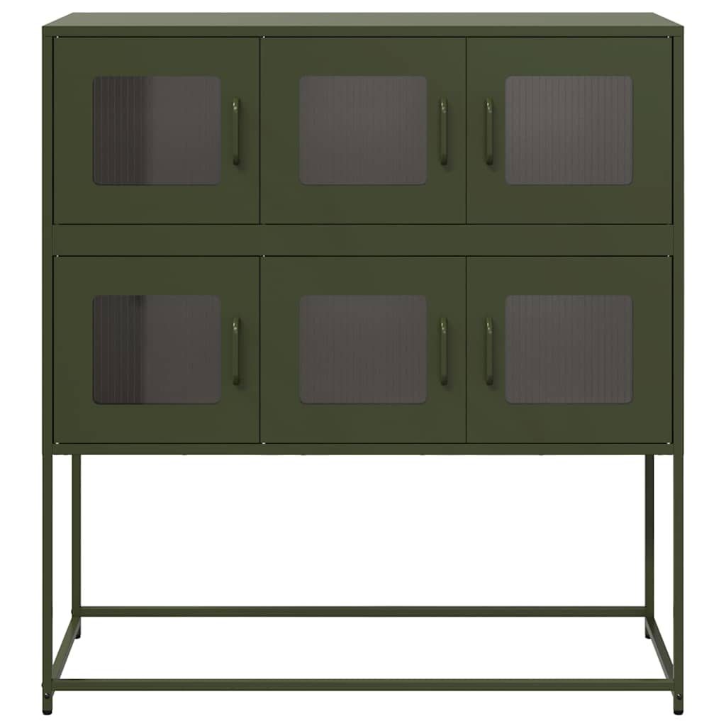 Sideboard 100.5X39X107 Cm Cold-Rolled Steel