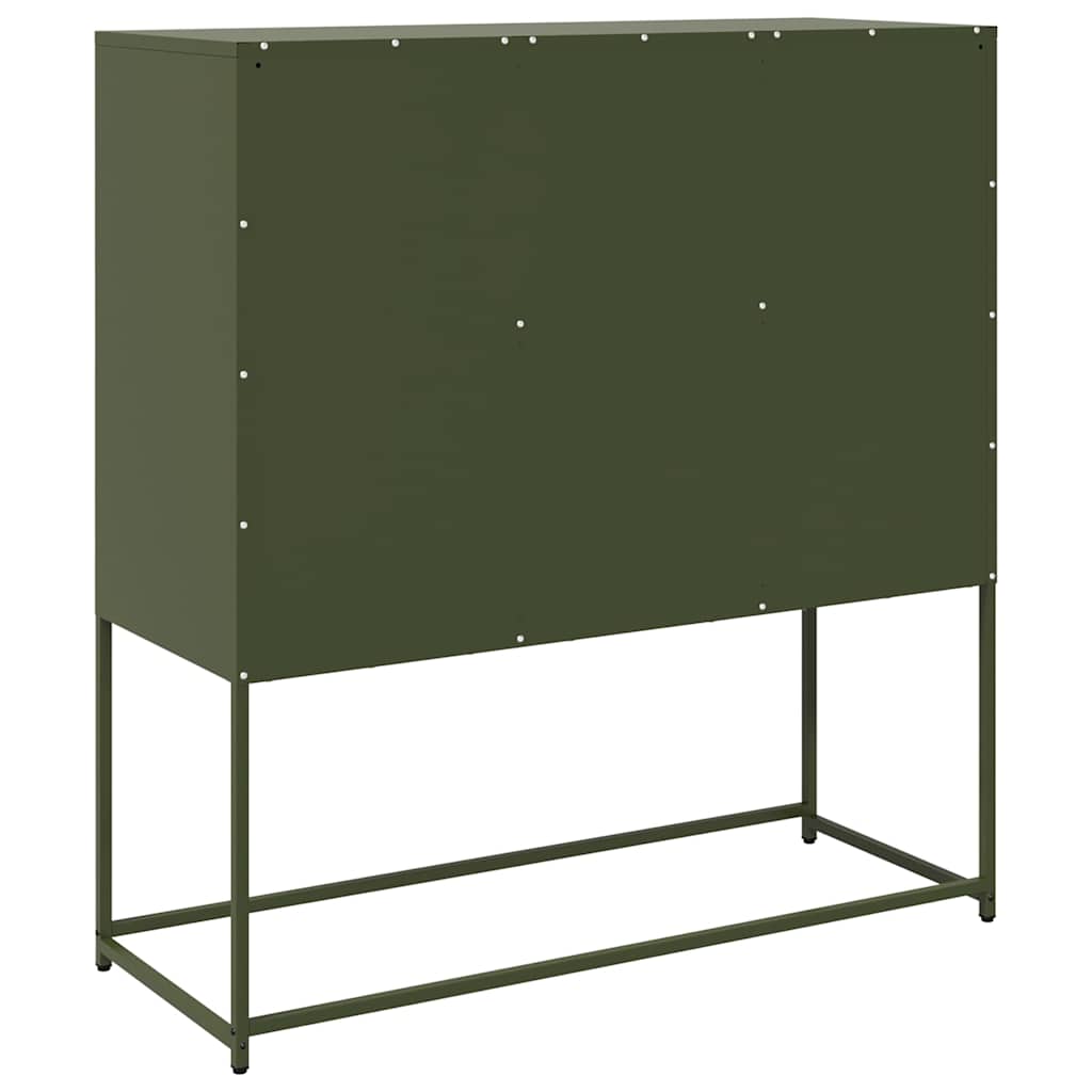 Sideboard 100.5X39X107 Cm Cold-Rolled Steel