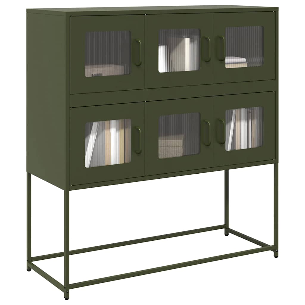 Sideboard 100.5X39X107 Cm Cold-Rolled Steel