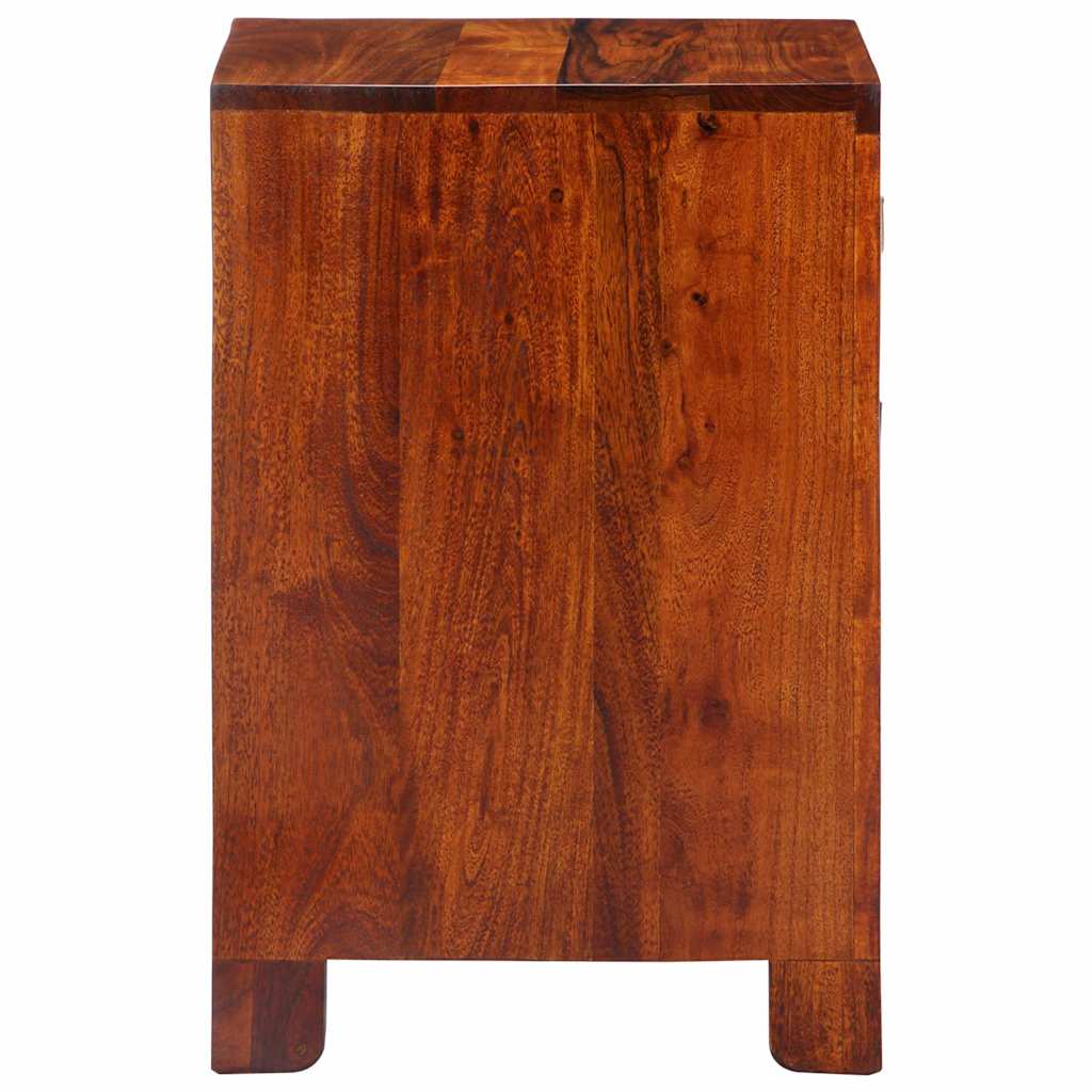 Bedside Cabinet 40X40X60 Cm Solid Wood Acacia