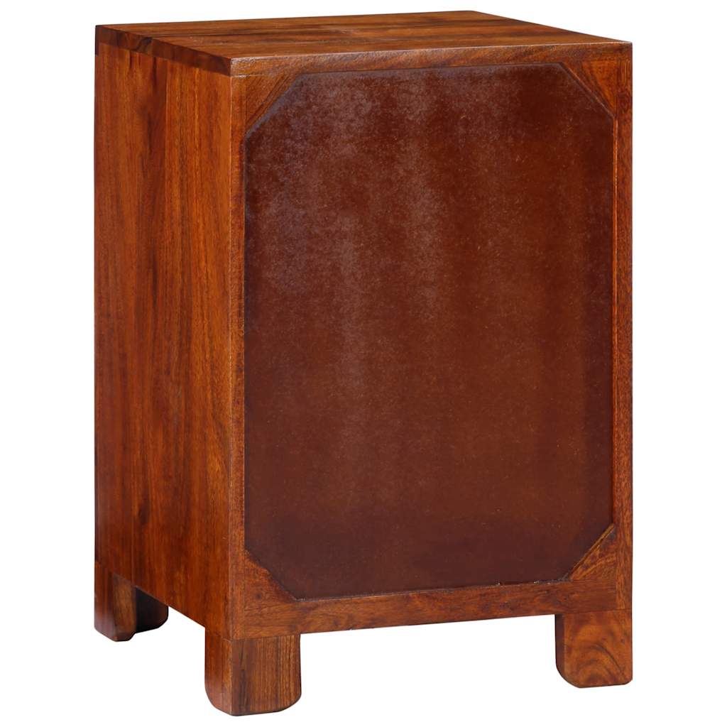 Bedside Cabinet 40X40X60 Cm Solid Wood Acacia