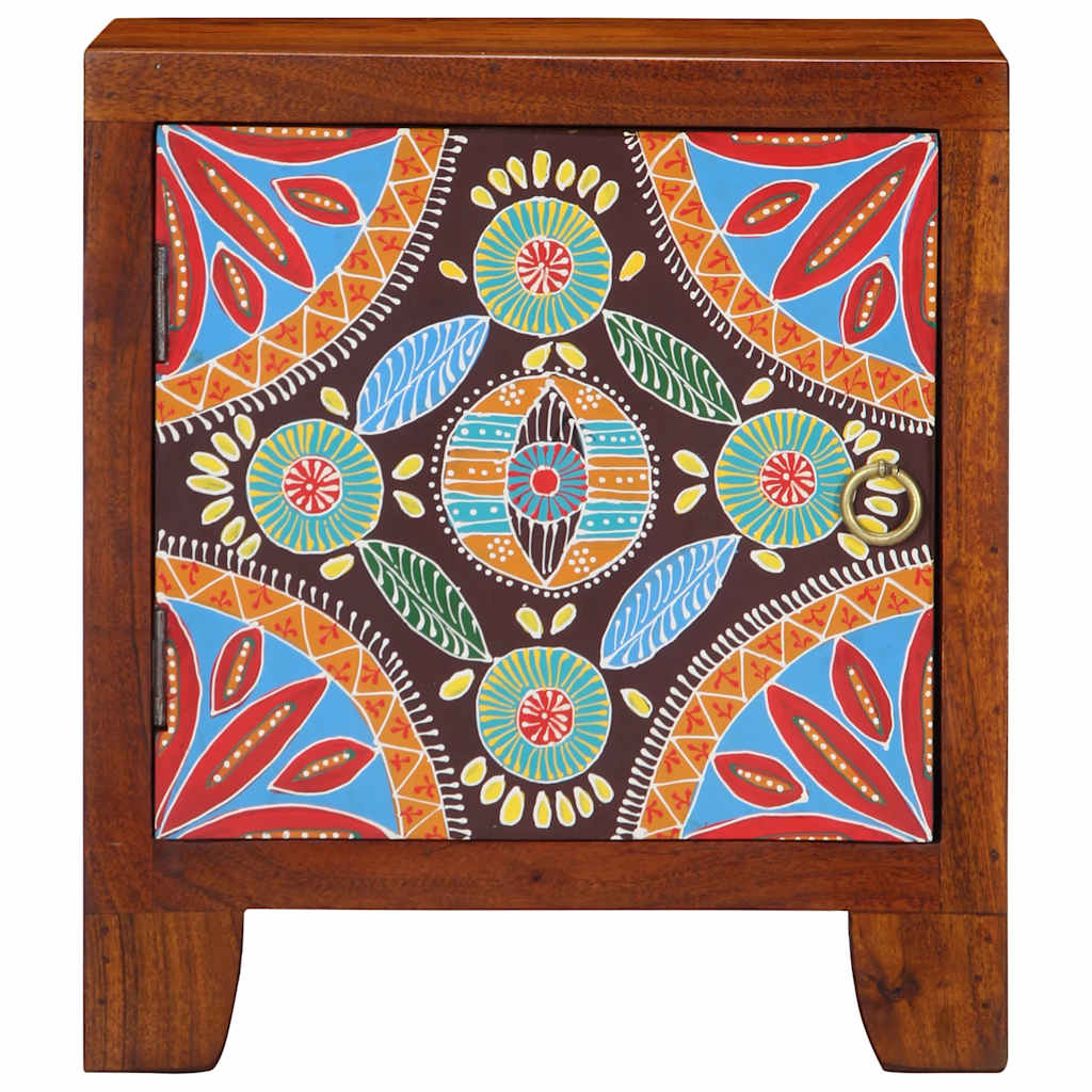 Bedside Cabinet 40X30X45 Cm Solid Wood Acacia