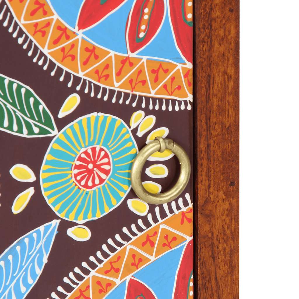 Bedside Cabinet 40X30X45 Cm Solid Wood Acacia