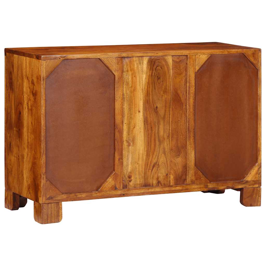 Sideboard Multicolour 90X35X60 Solid Wood Acacia