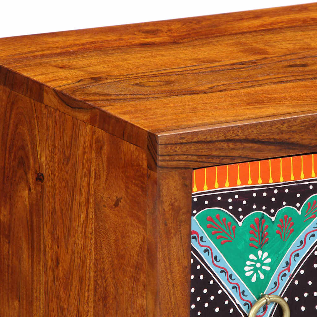 Sideboard Multicolour 50X35X60 Solid Wood Acacia