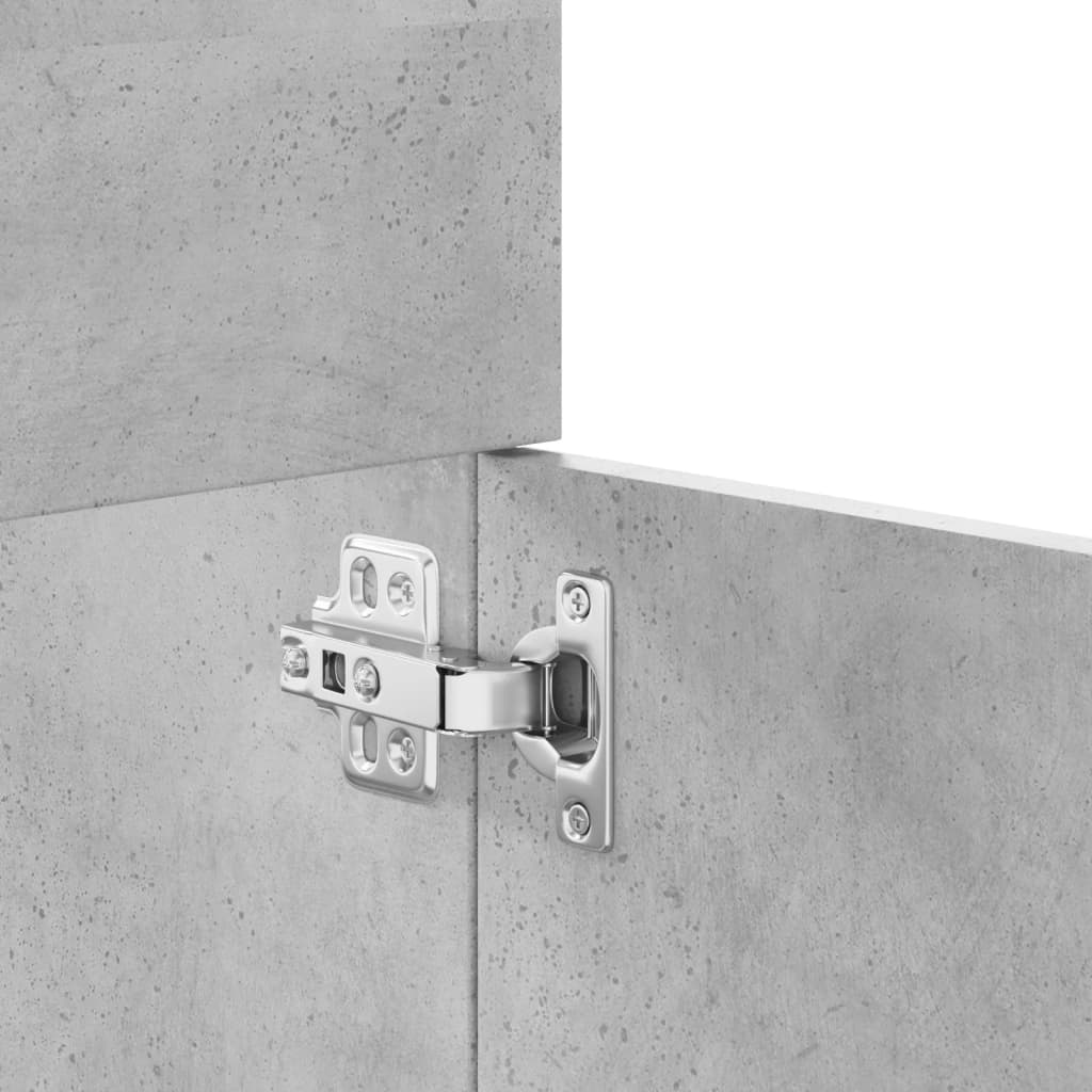 4 Piece Bathroom Furniture Set Engineered Wood