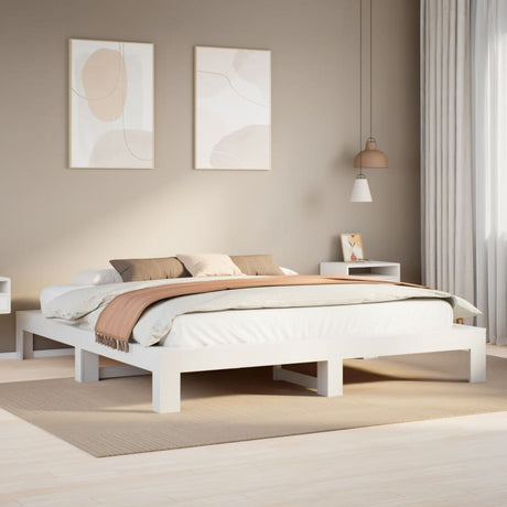 Bed Frame Without Mattress Small Single Solid Wood Pine