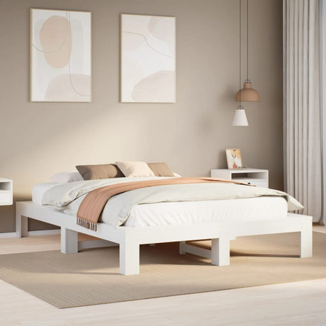 Bed Frame Without Mattress Small Single Solid Wood Pine