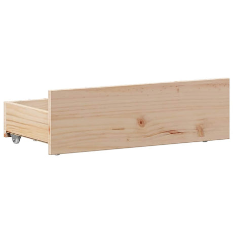 Bed Frame Without Mattress With Headboard Small Single Solid Wood Pine