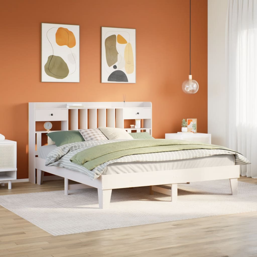 Bed Frame Without Mattress Small Single Solid Wood Pine