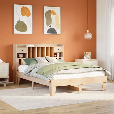 Bed Frame Without Mattress Small Single Solid Wood Pine