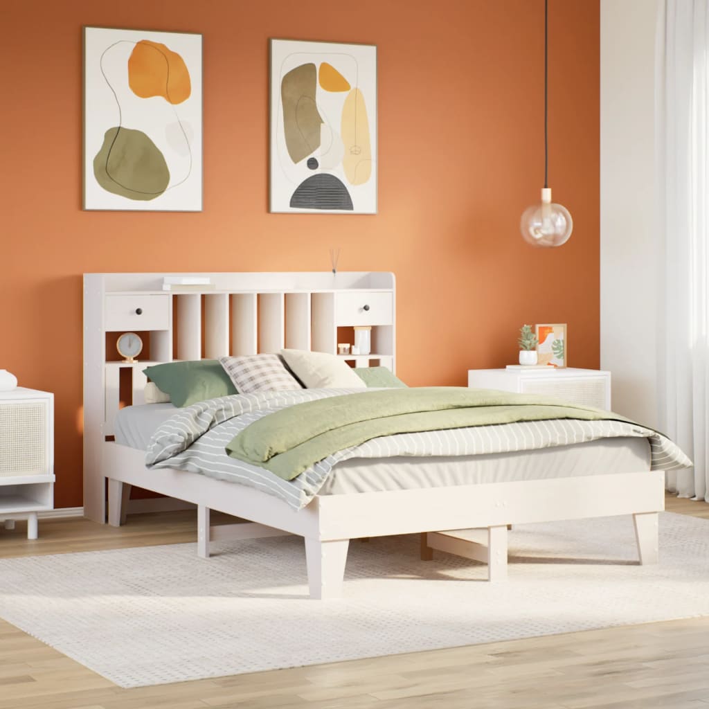 Bed Frame Without Mattress Small Single Solid Wood Pine