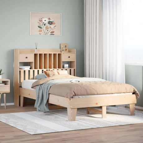Bed Frame Without Mattress Small Single Solid Wood Pine