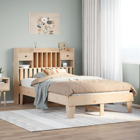 Bed Frame Without Mattress Small Single Solid Wood Pine
