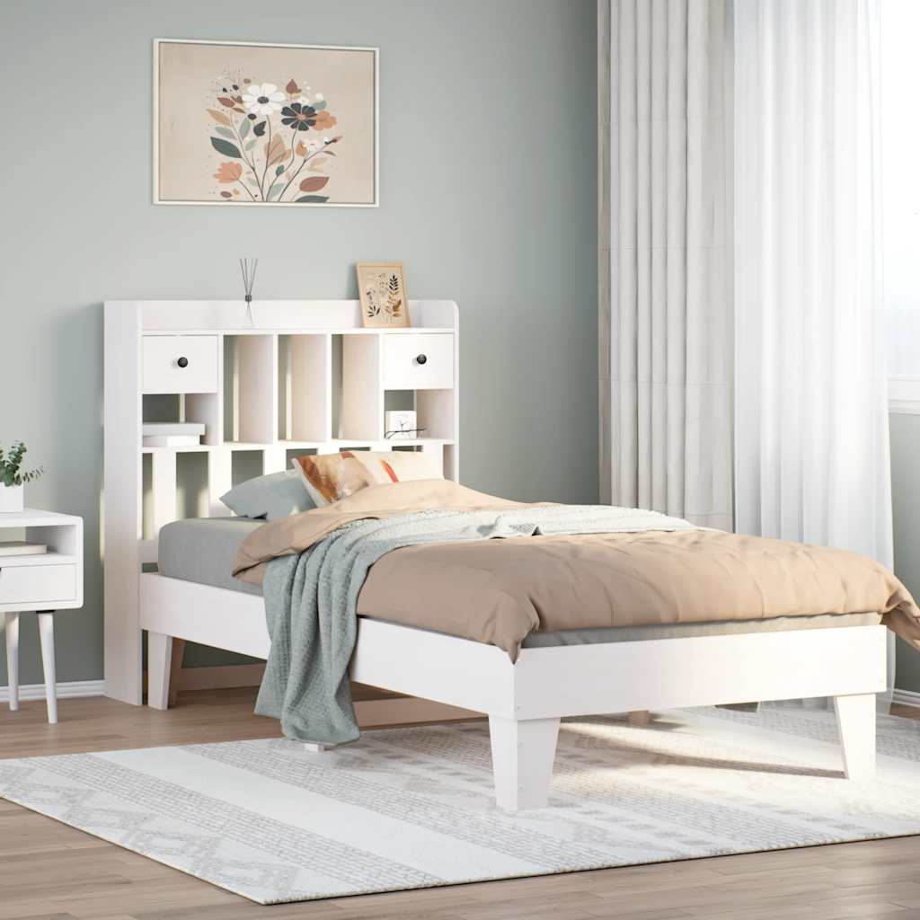 Bed Frame Without Mattress Small Single Solid Wood Pine