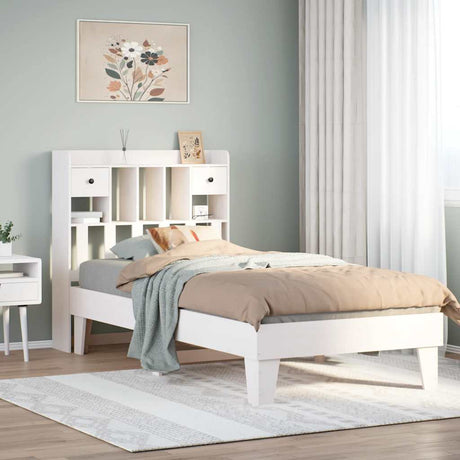 Bed Frame Without Mattress Small Single Solid Wood Pine
