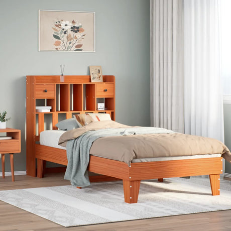 Bed Frame Without Mattress Small Single Solid Wood Pine