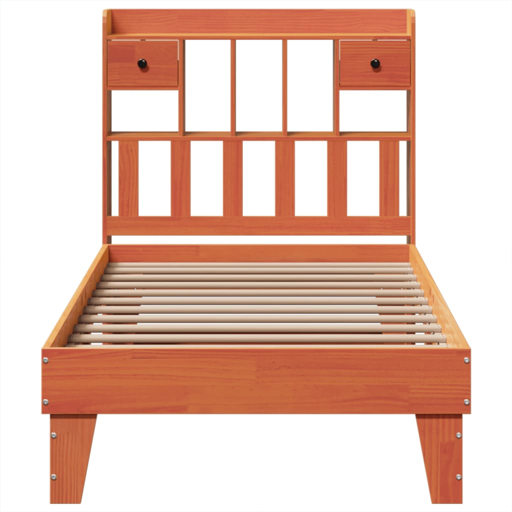Bed Frame Without Mattress Small Single Solid Wood Pine