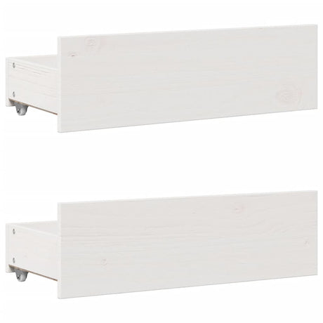 Bookcase Bed Without Mattress Solid Wood Pine