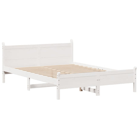 Bed Frame Without Mattress Solid Wood Pine