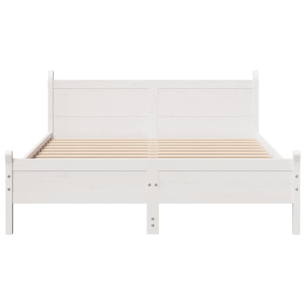 Bed Frame Without Mattress Solid Wood Pine