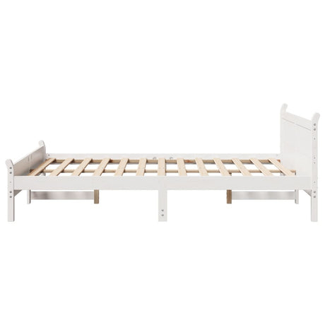 Bed Frame Without Mattress Solid Wood Pine