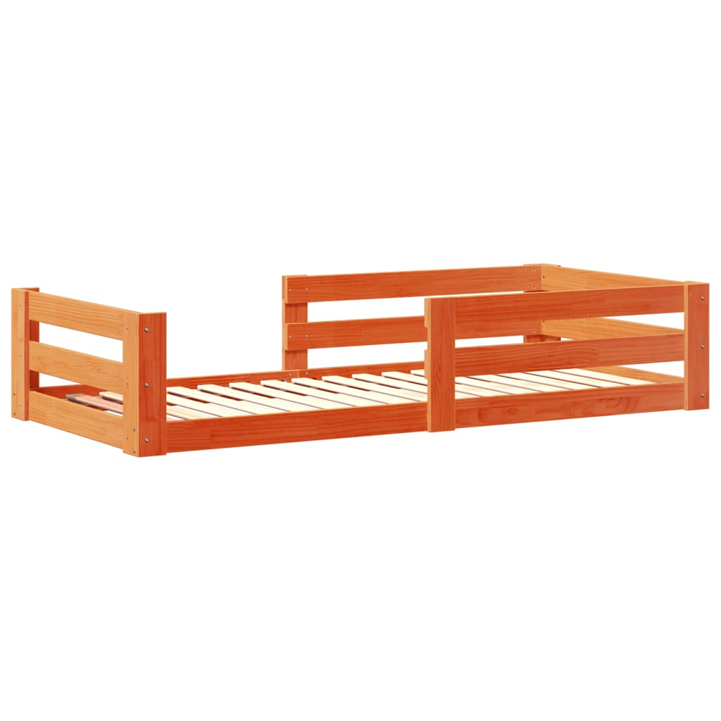 Bed Frame Without Mattress Solid Wood Pine