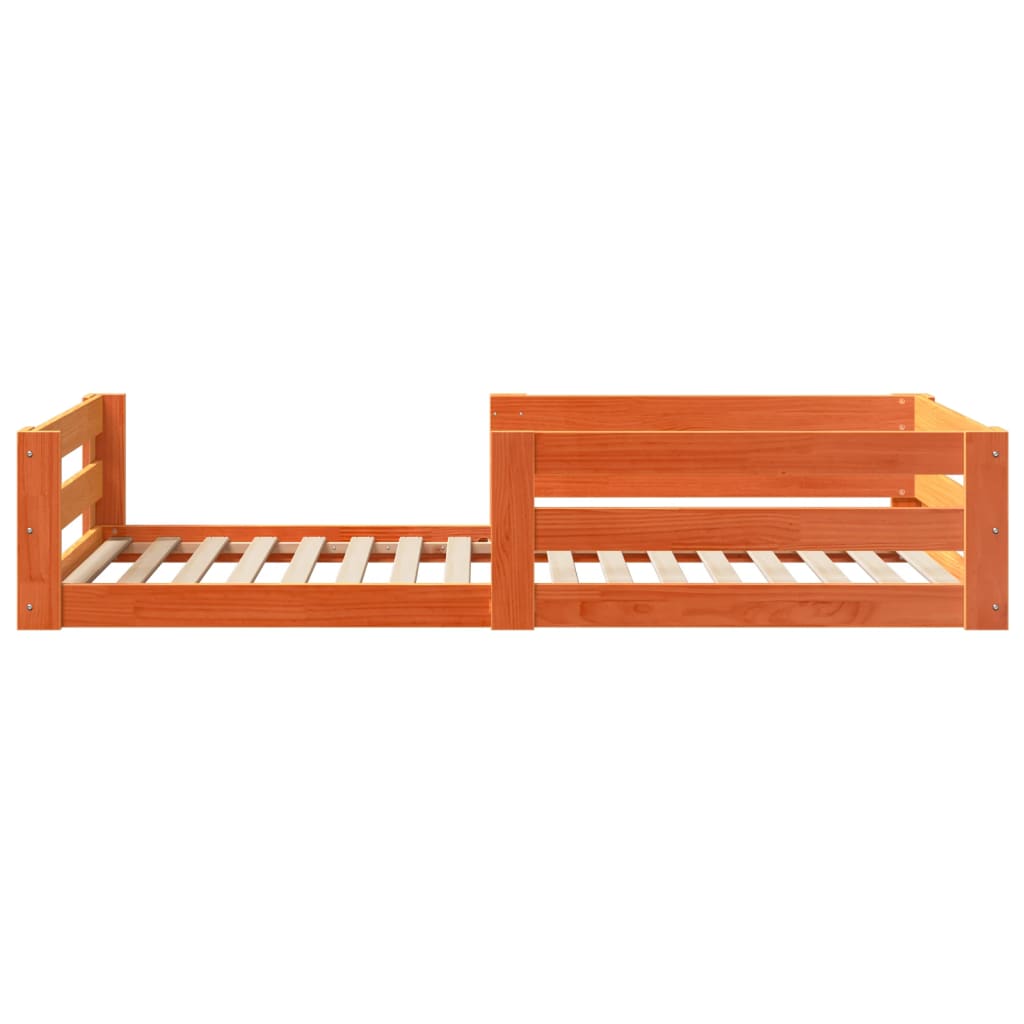 Bed Frame Without Mattress Solid Wood Pine