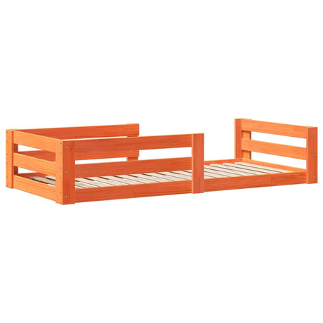 Bed Frame Without Mattress Solid Wood Pine