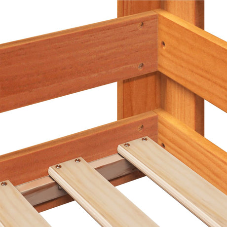 Bed Frame Without Mattress Solid Wood Pine