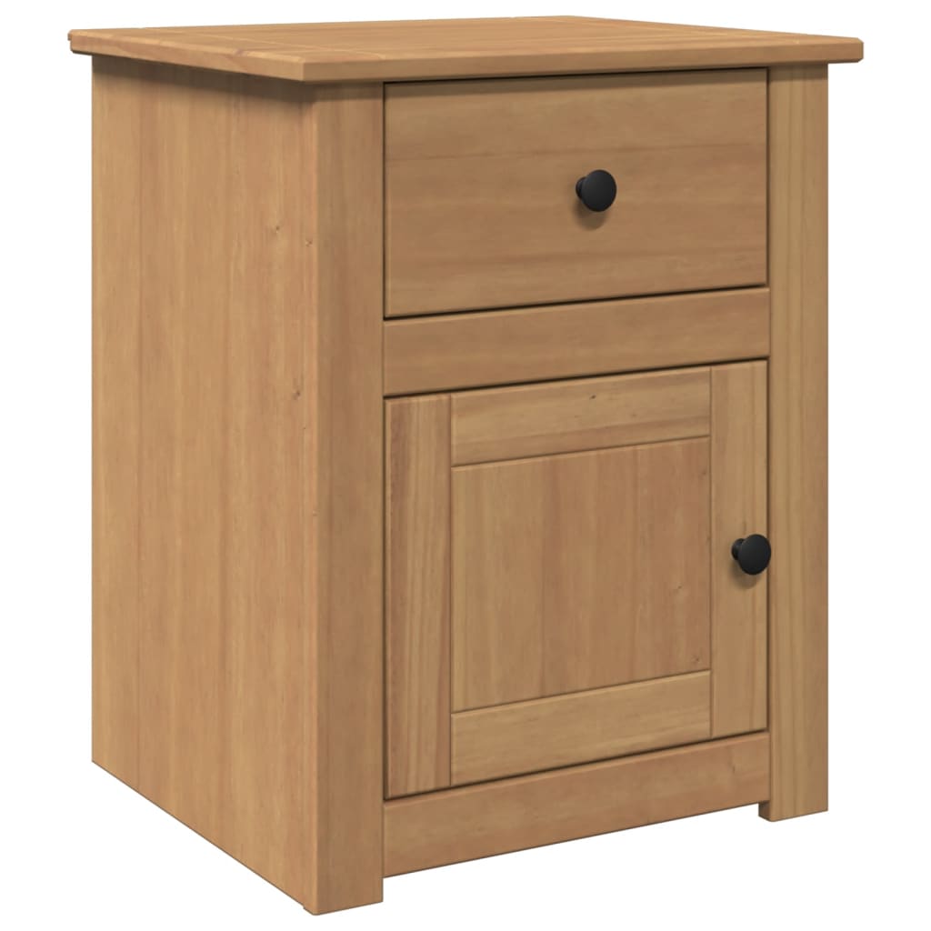 Bedside Cabinet Panama 46X40X57 Cm Solid Wood Pine