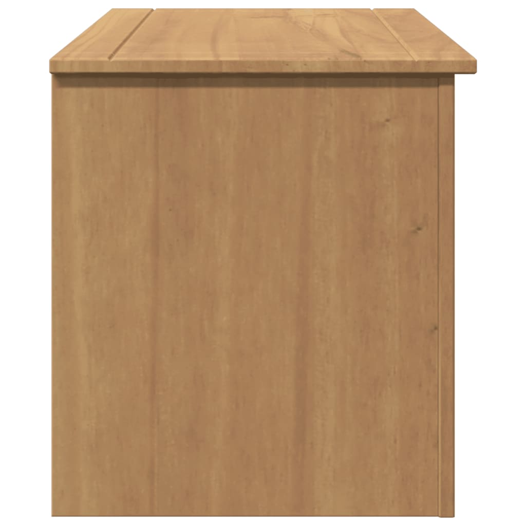 Storage Chest With Lid Panama 79X42X46 Cm Solid Wood Pine