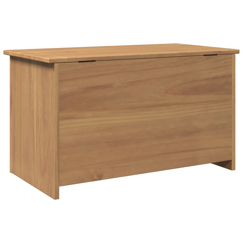 Storage Chest With Lid Panama 79X42X46 Cm Solid Wood Pine