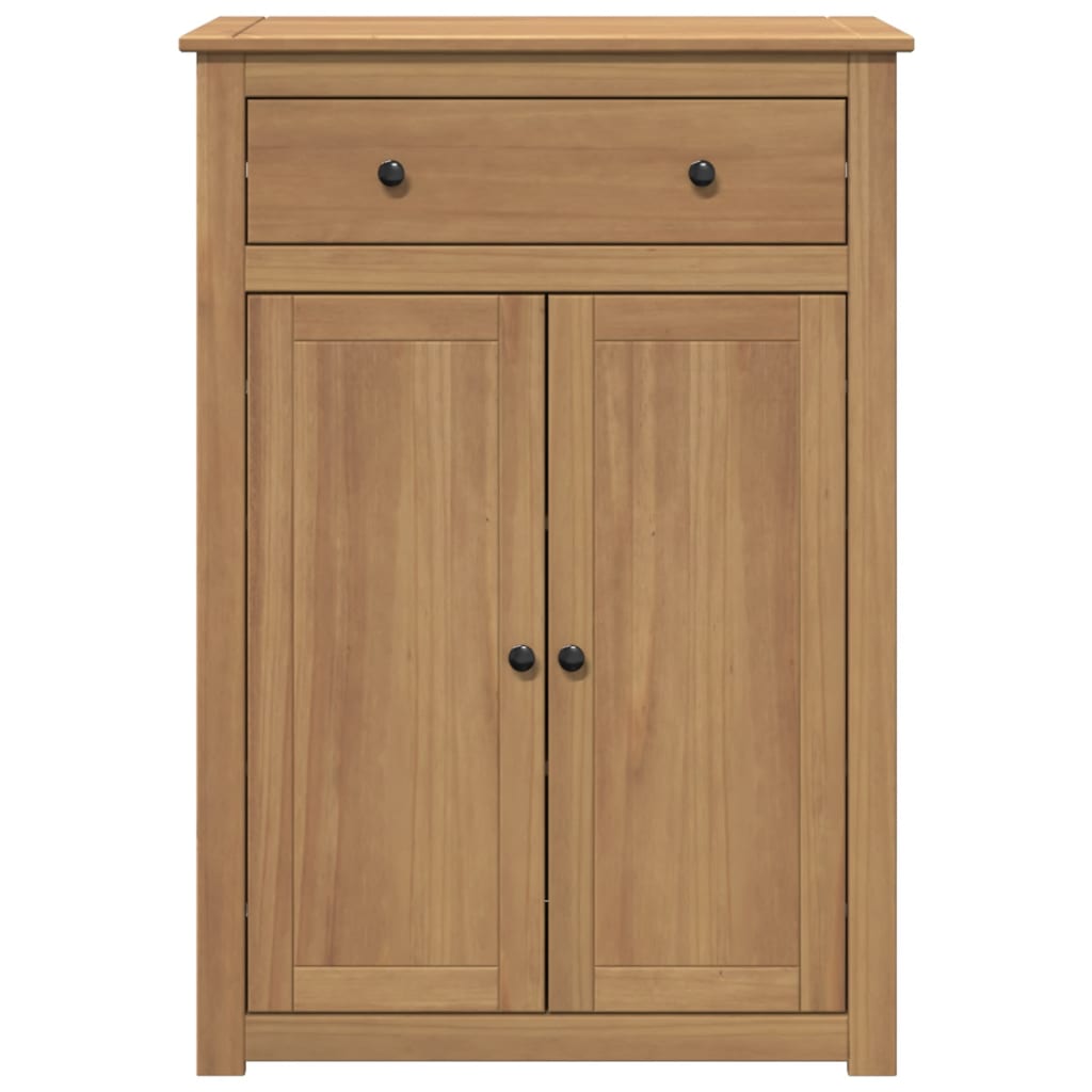 Shoe Cabinet Panama 80X40X114 Cm Solid Wood Pine