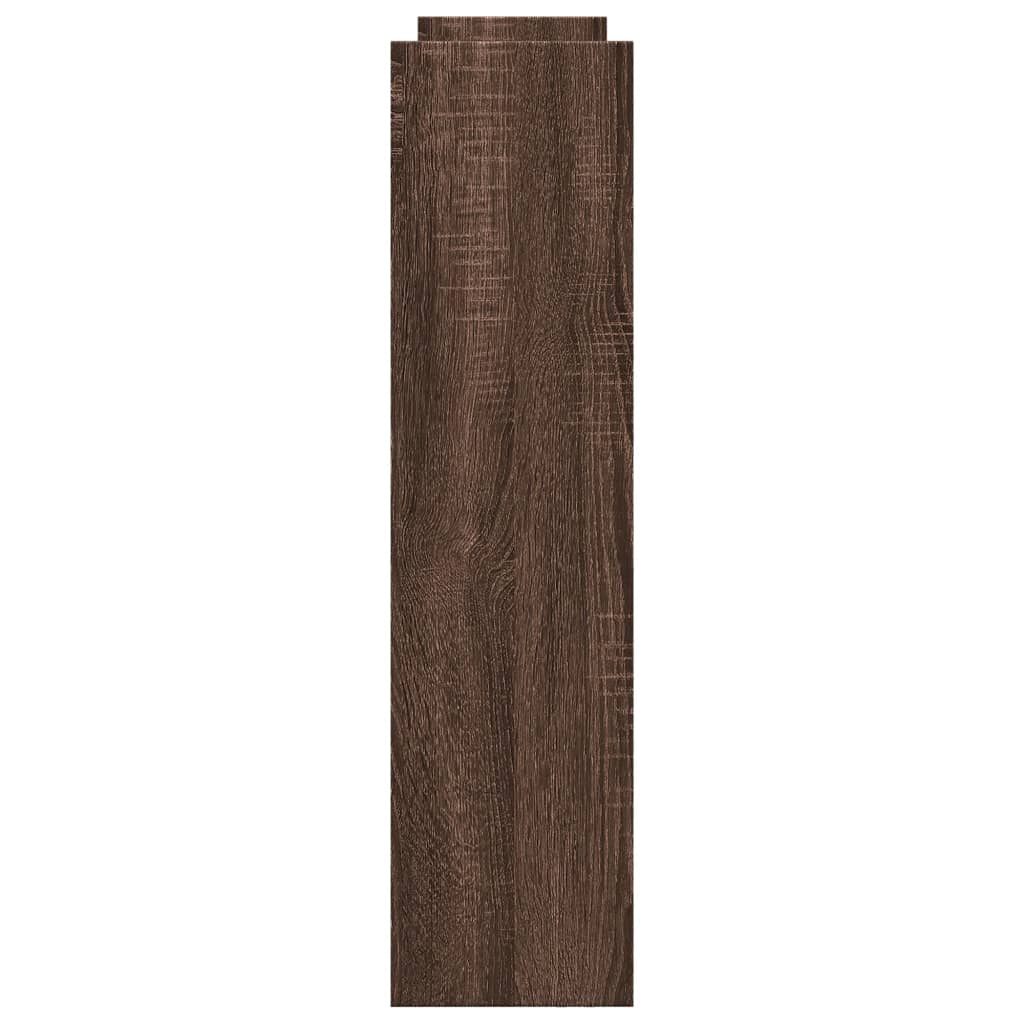 Narrow Storage Trolley 4 Tier Engineered Wood