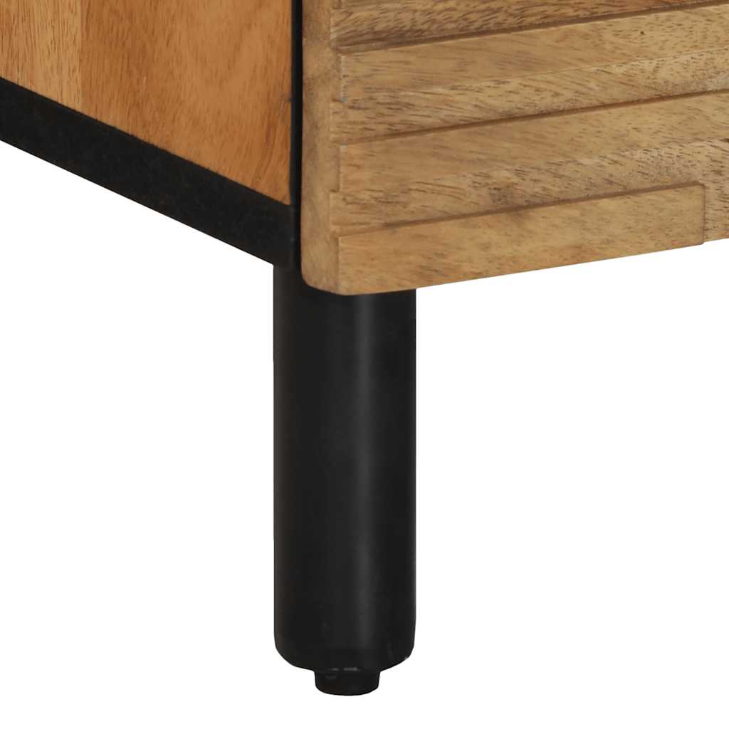 Sideboards 2 Pcs 60X33X75 Cm Solid Wood Mango