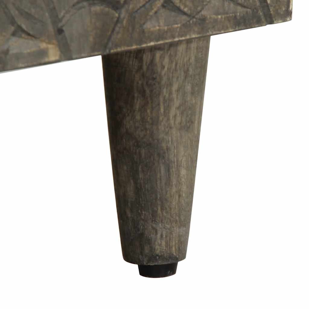 3 Piece Sideboards Light Grey 60X33.5X75 Cm Solid Wood Mango