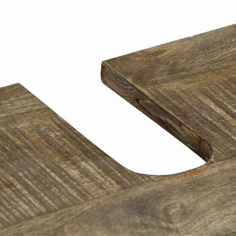 4 Piece Bathroom Furniture Set Solid Wood Mango