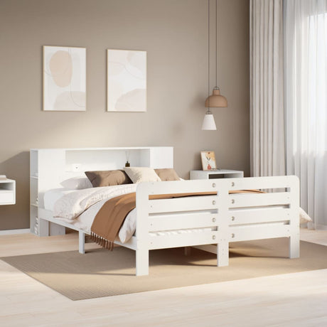 Bed Frame Without Mattress King Size Solid Wood Pine