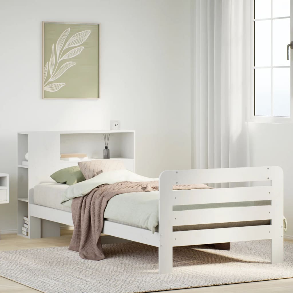 Bed Frame Without Mattress Small Single Solid Wood Pine