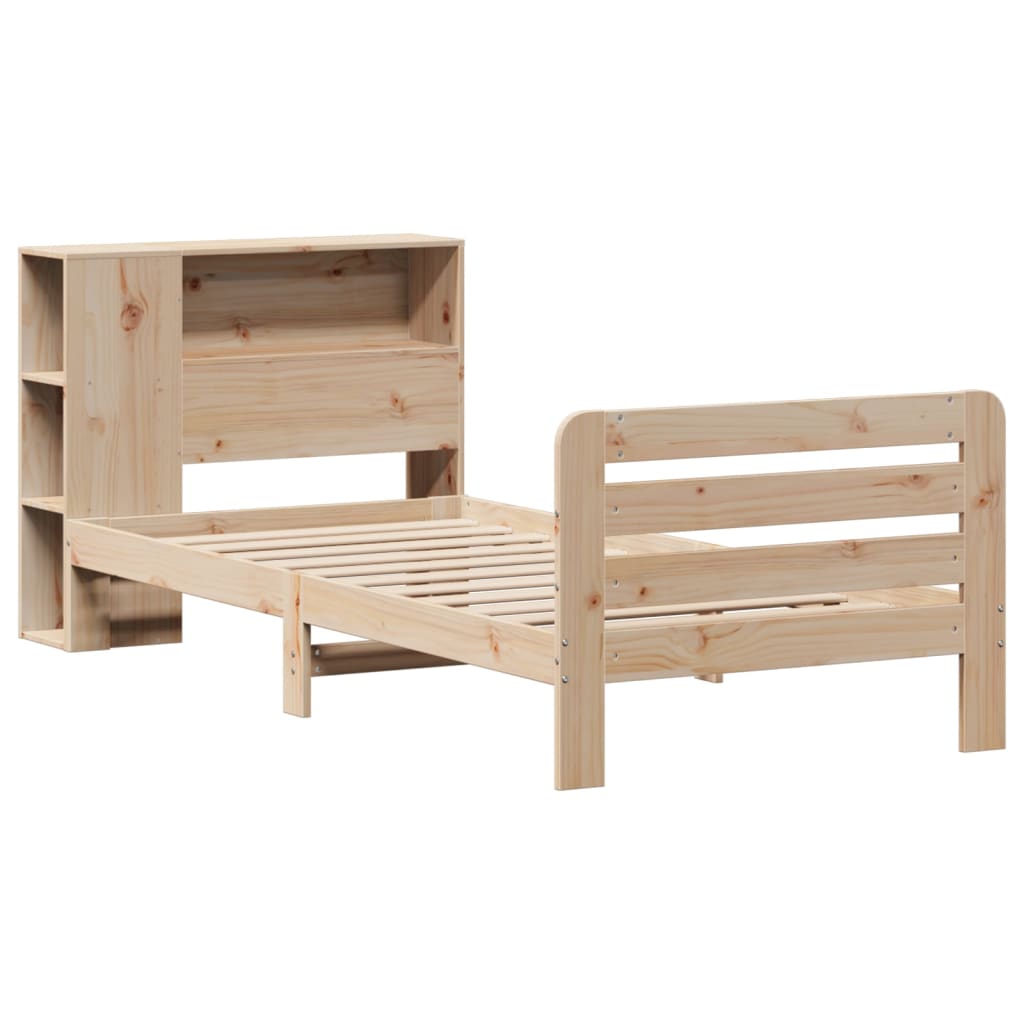 Bed Frame Without Mattress Small Single Solid Wood Pine