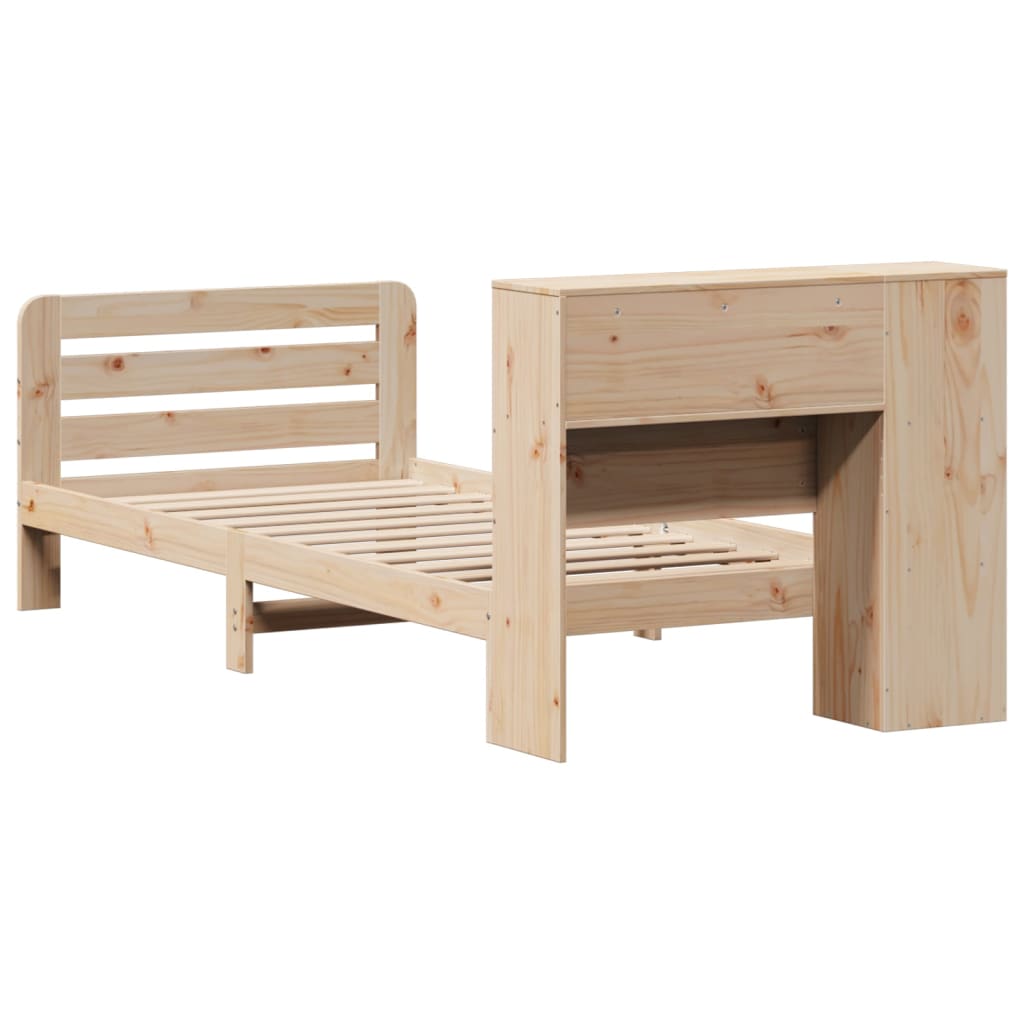 Bed Frame Without Mattress Small Single Solid Wood Pine