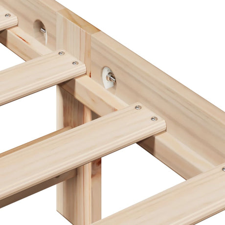 Bed Frame Without Mattress Small Single Solid Wood Pine