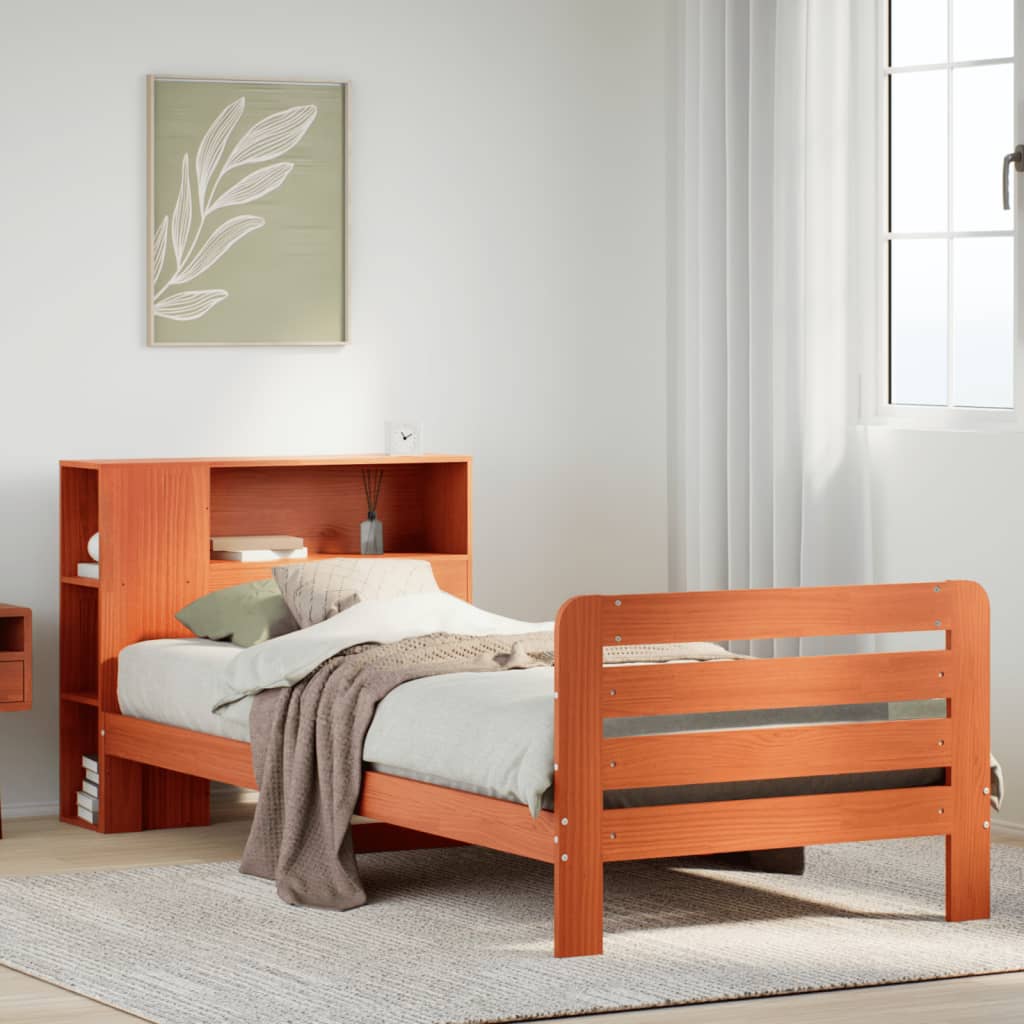 Bed Frame Without Mattress Small Single Solid Wood Pine