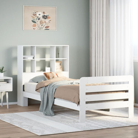 Bed Frame Without Mattress Solid Wood Pine