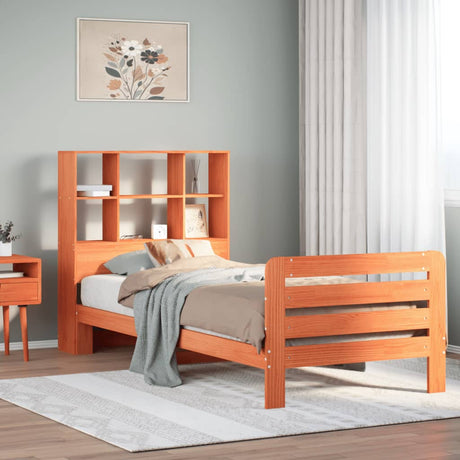 Bed Frame Without Mattress Solid Wood Pine