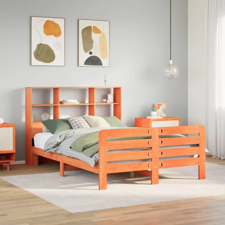 Bed Frame Without Mattress Solid Wood Pine