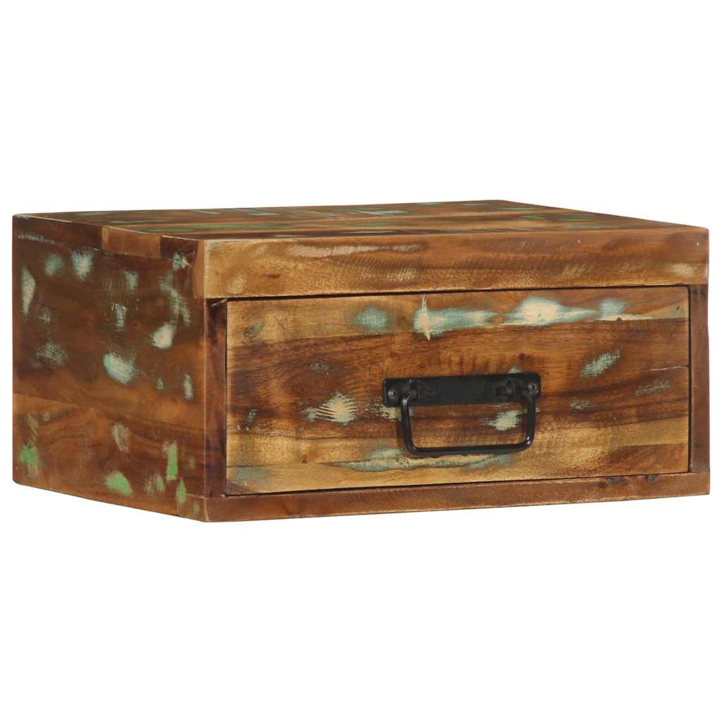 Wall-Mounted Bedside Cabinets 2 Pcs Solid Wood Acacia