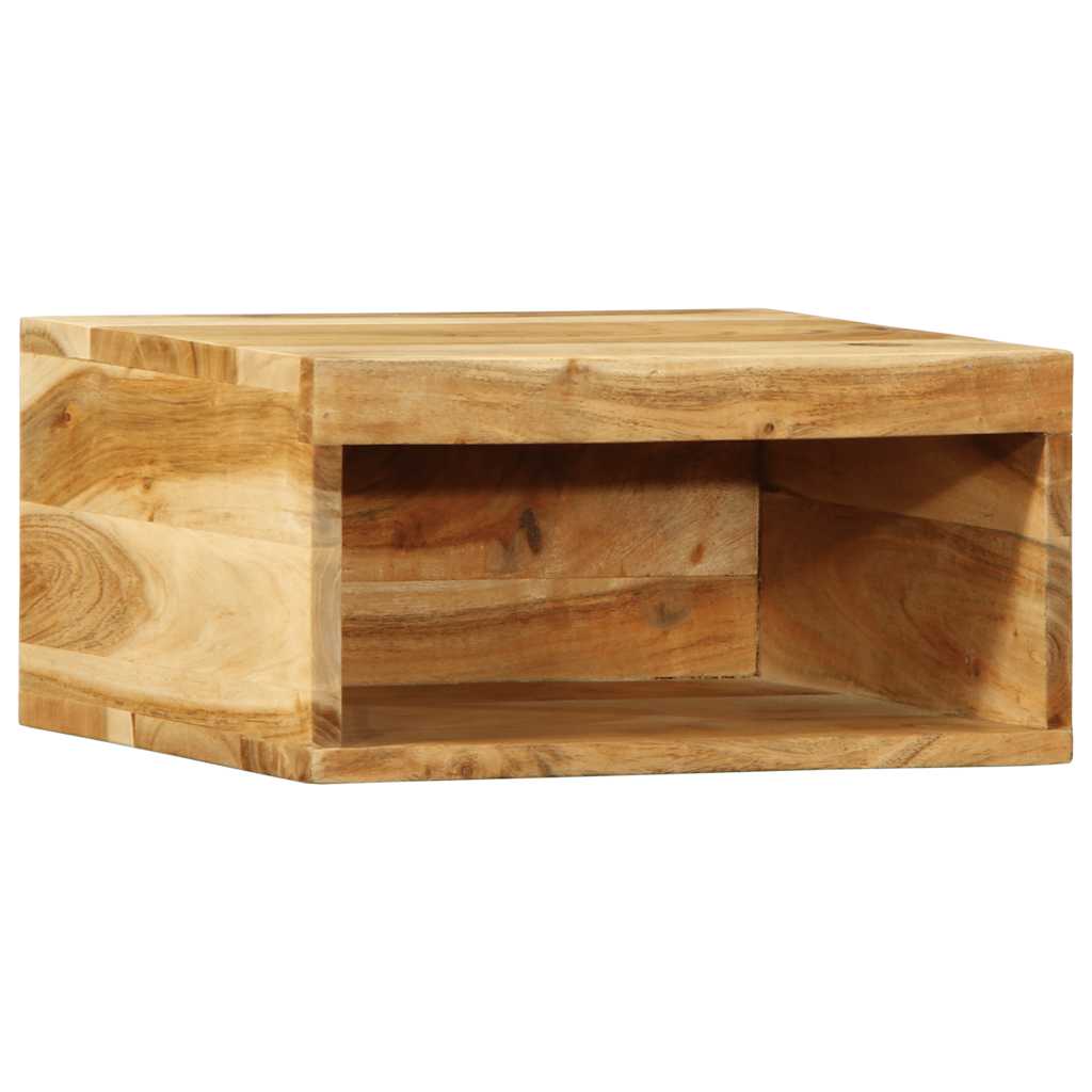 Wall-Mounted Tv Cabinet 40X30X19 Cm Solid Wood Acacia