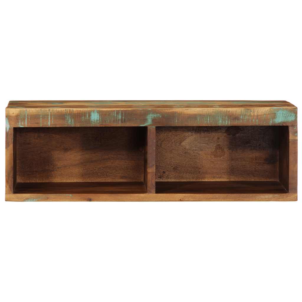 Wall-Mounted Tv Cabinet Solid Wood Reclaimed